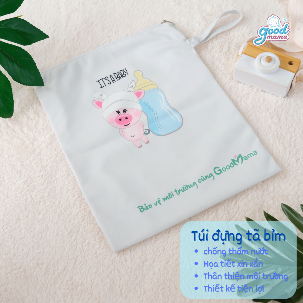 Túi đựng chống thấm nước Goodmama kích thước 28*35cm cực tiện lợi