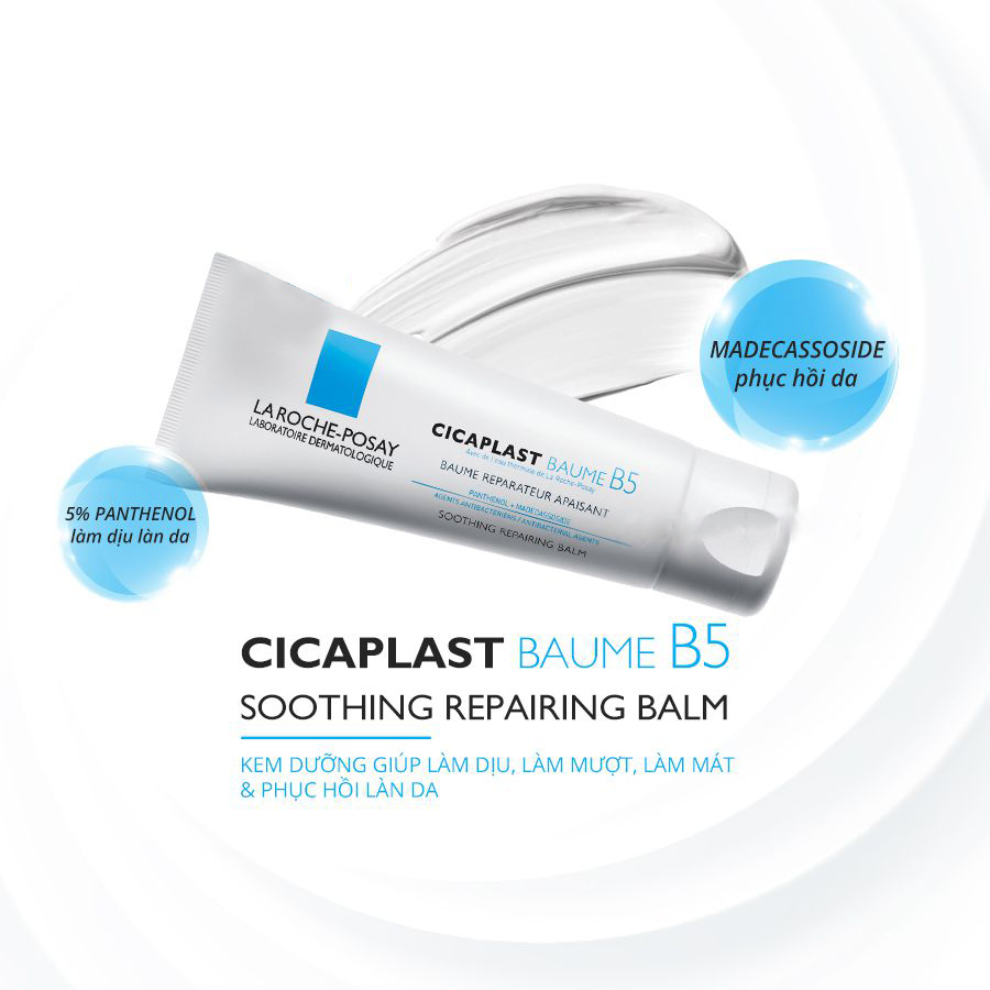 Kem Dưỡng La Roche Posay b5 phục hồi da Cicaplast b5 Baume 40ml