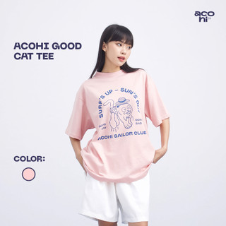 ÁO THUN ACOHI GOOD CAT TEE