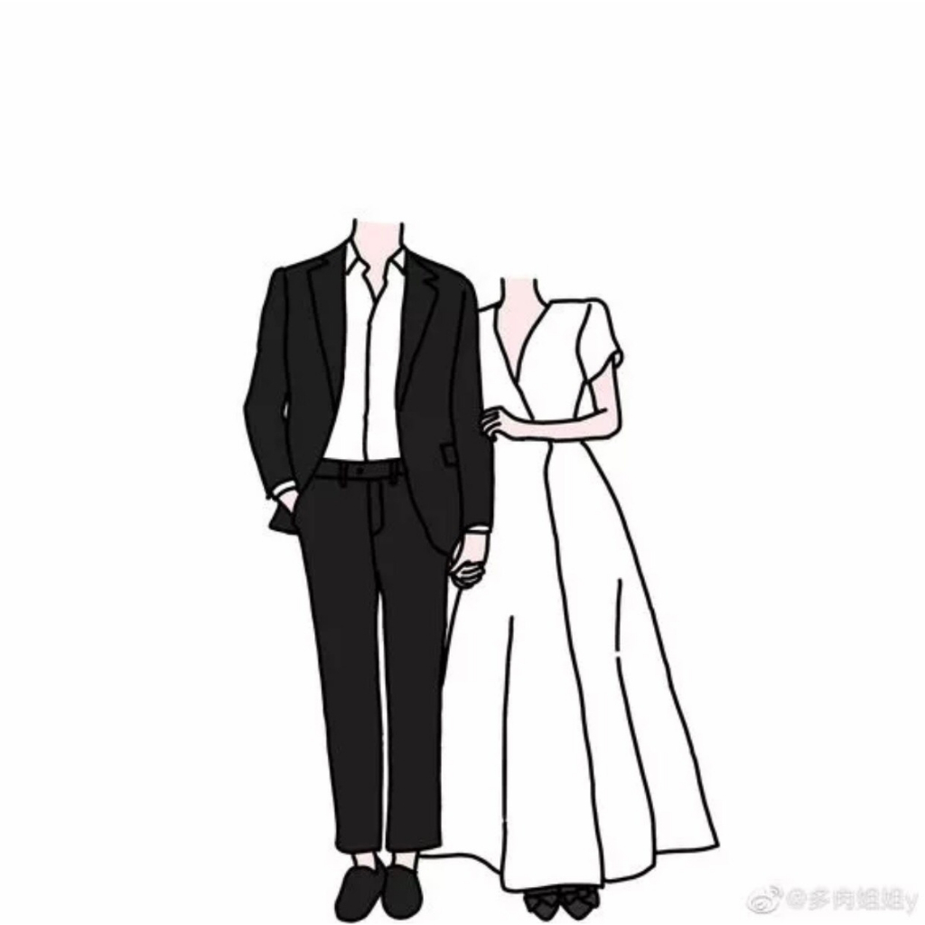 Standee lắc lư lật đật in theo yêu cầu Cặp Đôi Couple Cute Chibi Quà Tặng Cho Cặp Đôi Bạn Bè Gia Đình