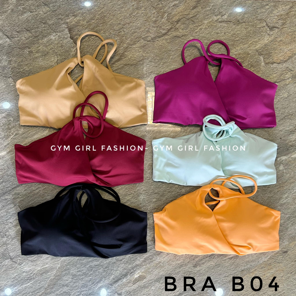 Bra B04 Thể Thao Có Mút, Đồ Tập Yoga cao cấp ôm, tôn dáng