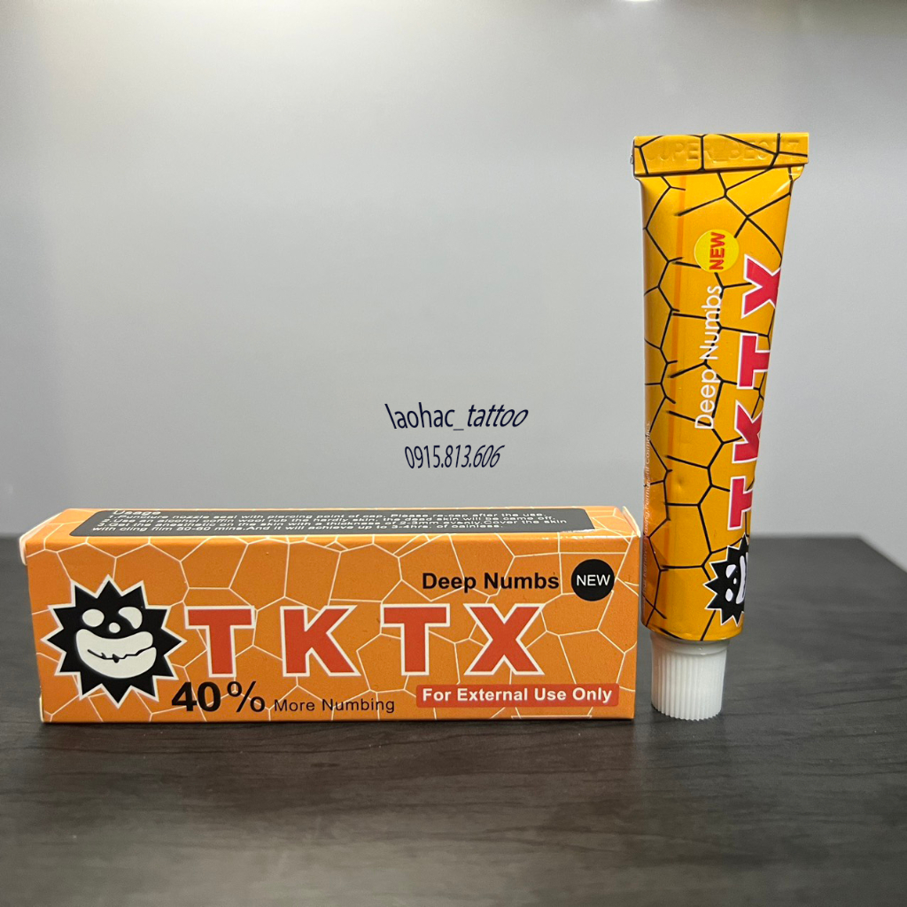 Tuýp kem T.ê loại 1 ruột hồng dùng cho tattoo, phun xăm mày môi mí | BigBuy360 - bigbuy360.vn