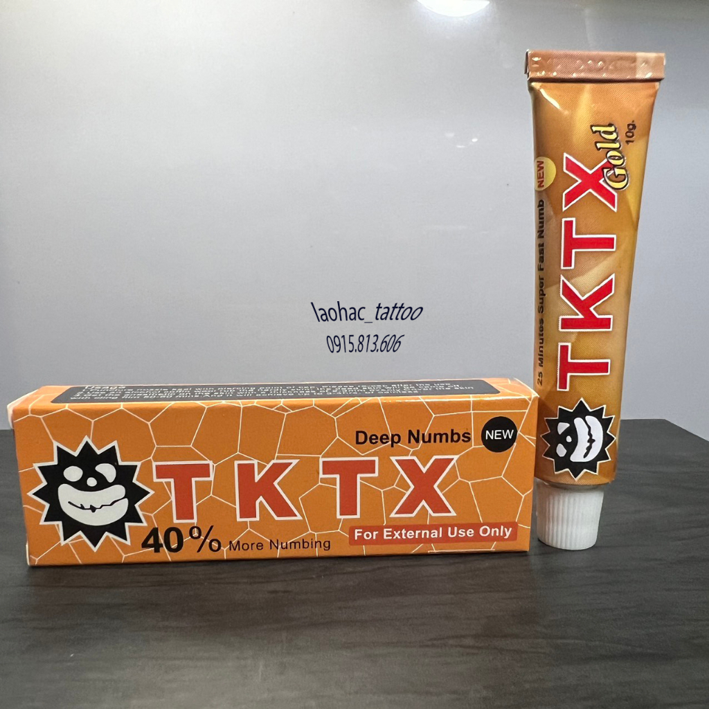 Tuýp kem T.ê loại 1 ruột hồng dùng cho tattoo, phun xăm mày môi mí | BigBuy360 - bigbuy360.vn