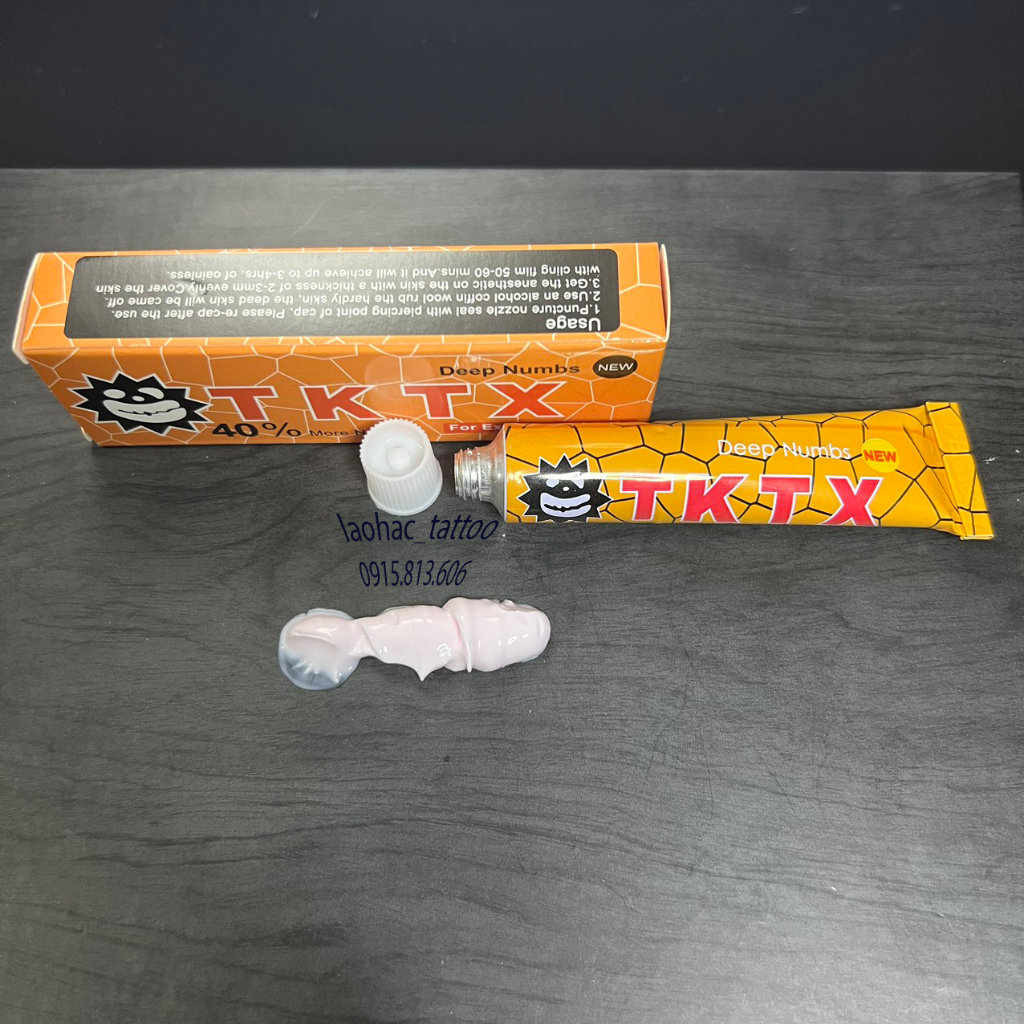 Tuýp kem T.ê loại 1 ruột hồng dùng cho tattoo, phun xăm mày môi mí | BigBuy360 - bigbuy360.vn