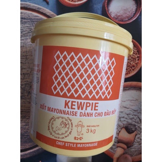 (HOẢ TỐC XANH ĐỎ ) Sốt Mayonnaise Kewpie Base Type Horeca 3Kg