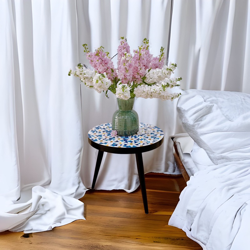 Lọ hoa gốm sứ trang trí nhỏ đẹp - Bình hoa Bát Tràng dáng Đầm