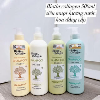 Cặp gội xả Biotin & Collagen (Visi) - Cặp to 2L