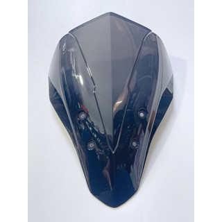 Mão 4 lỗ cao lắp xe Winner X màu đen bóng, chắn gió WinX mẫu mới