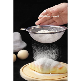 Ray bột - lọc trà - lọc dầu - lọc bã inox 8Cm/10Cm/12Cm/14Cm/16Cm/18Cm/20Cm