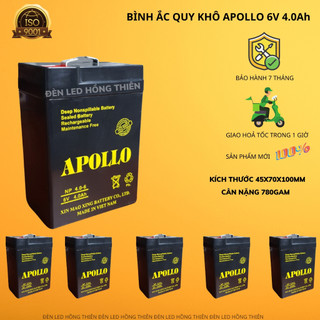 Bình 6v APoLo 6v 4Ah