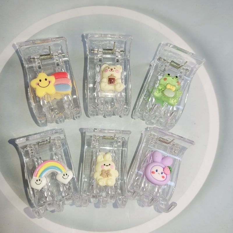 Kẹp tóc càng cua 5 răng cute,kẹp tóc càng cua 5 răng hình thú