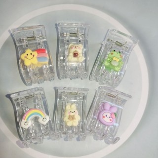 Kẹp tóc càng cua 5 răng hình cute