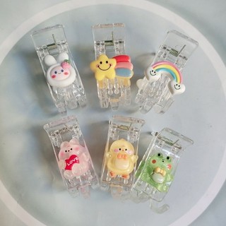 Kẹp tóc càng cua 5 răng hình cute