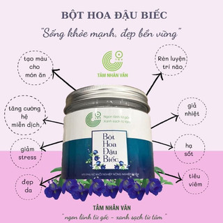 Bột hoa đậu biếc sấy lạnh Organic