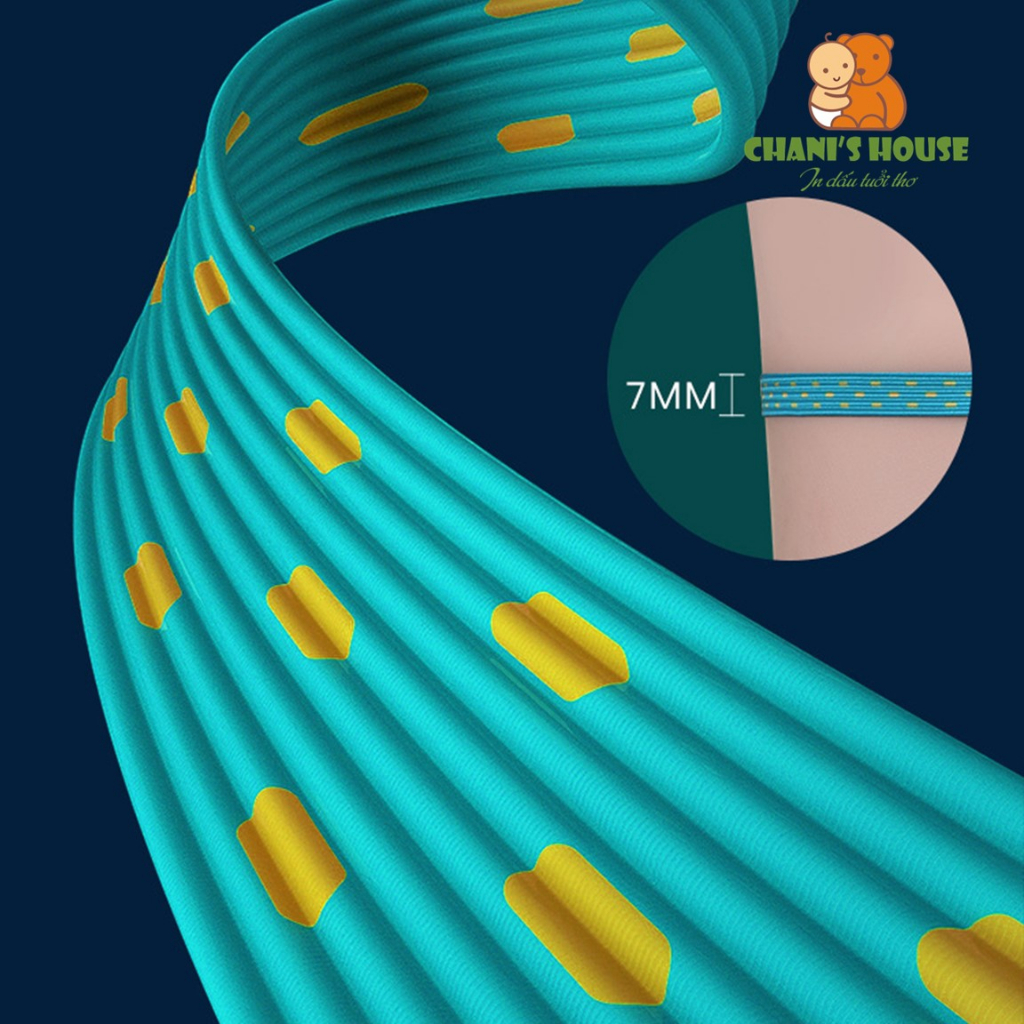 DÂY NHẢY MIDEER CAO SU ĐÀN HỒI KÈM THẺ HƯỚNG DẪN CHO BÉ
