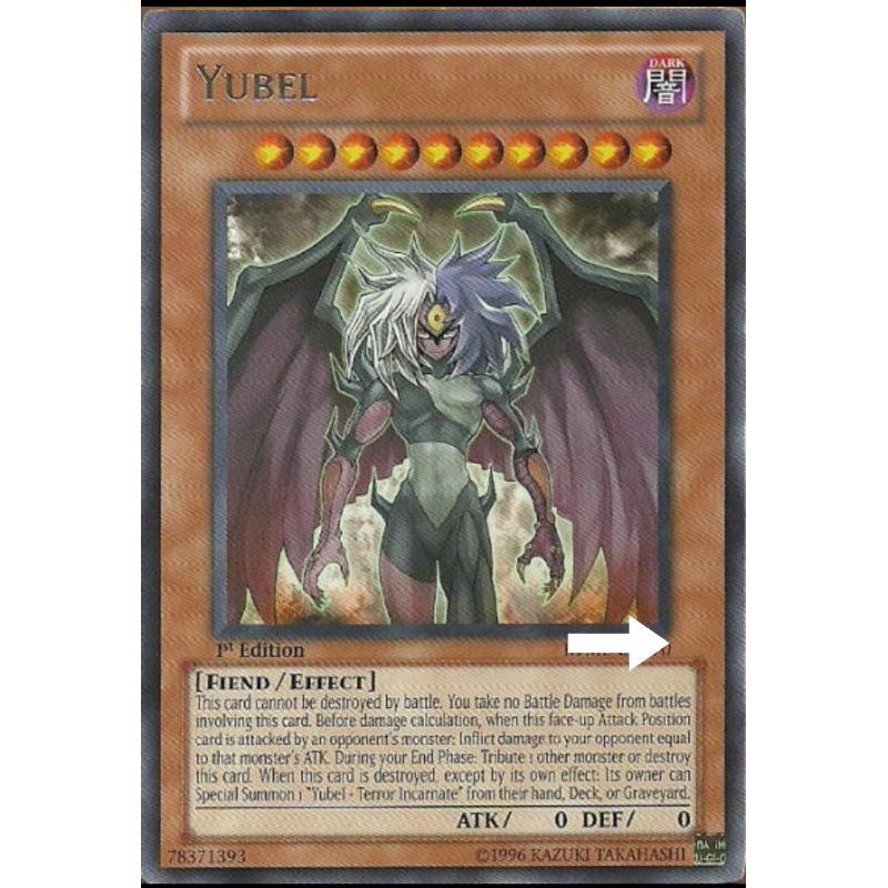 Thẻ bài yugioh ♡ Yubel ♡ HC01-JP016♡Secret Rare