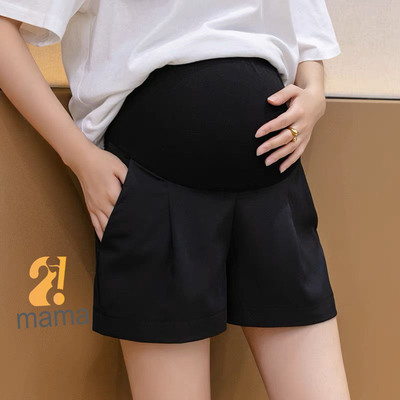 Quần Đùi Bầu 2mama Mẫu Mới Mùa Hè 2025 Chất Umi Mềm Mát Có Chun Điền Chỉnh Đủ size V046