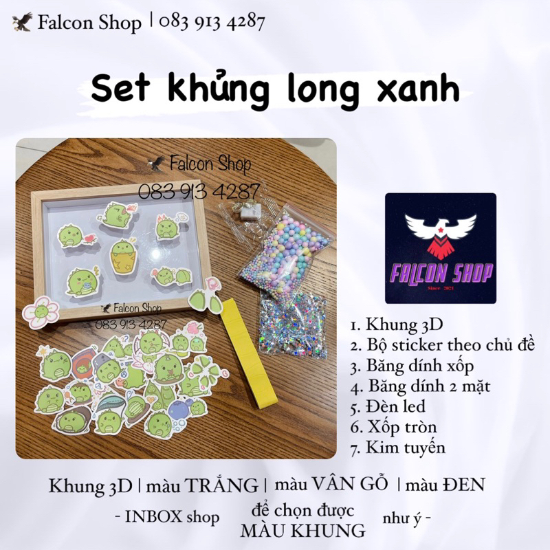 Set làm khung ảnh 3D, khung ảnh nổi Scrapframe lưu niệm Handmade Decor phòng - Khung tranh Quà tặng