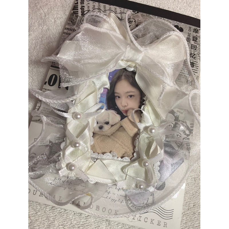 Toploader decor ren màu kem