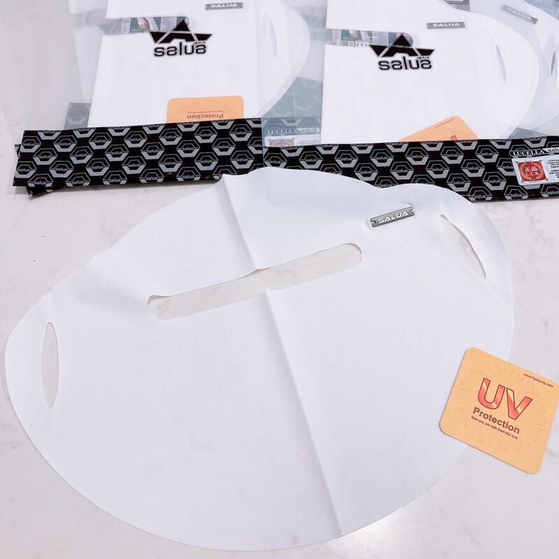 Khẩu trang chống nắng Salua Korean | Vải làm mát, có chống tia UV