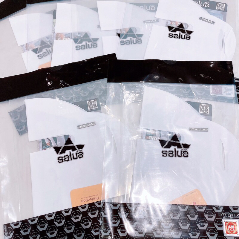 Khẩu trang chống nắng Salua Korean | Vải làm mát, có chống tia UV