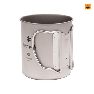 Ca 1 lớp Snow Peak Titanium 450ml, MG-143