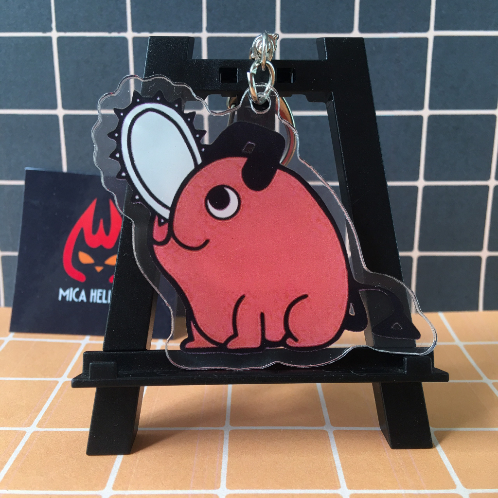 Móc Khóa Anime Chainsaw Man Standee Anime Manga Chainsaw Man Acrylic Chibi Dễ Thương KC02