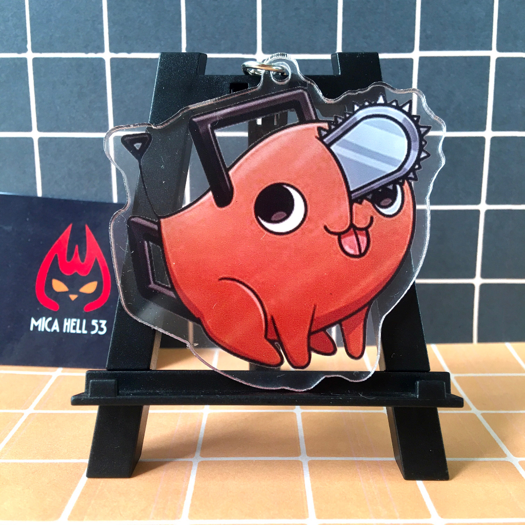 Móc Khóa Anime Chainsaw Man Standee Anime Manga Chainsaw Man Acrylic Chibi Dễ Thương KC02