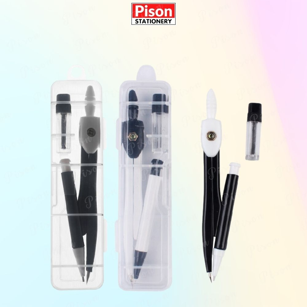 Compa Pison chì bấm cao cấp kèm ruột chì - nhiều màu - 01 cái