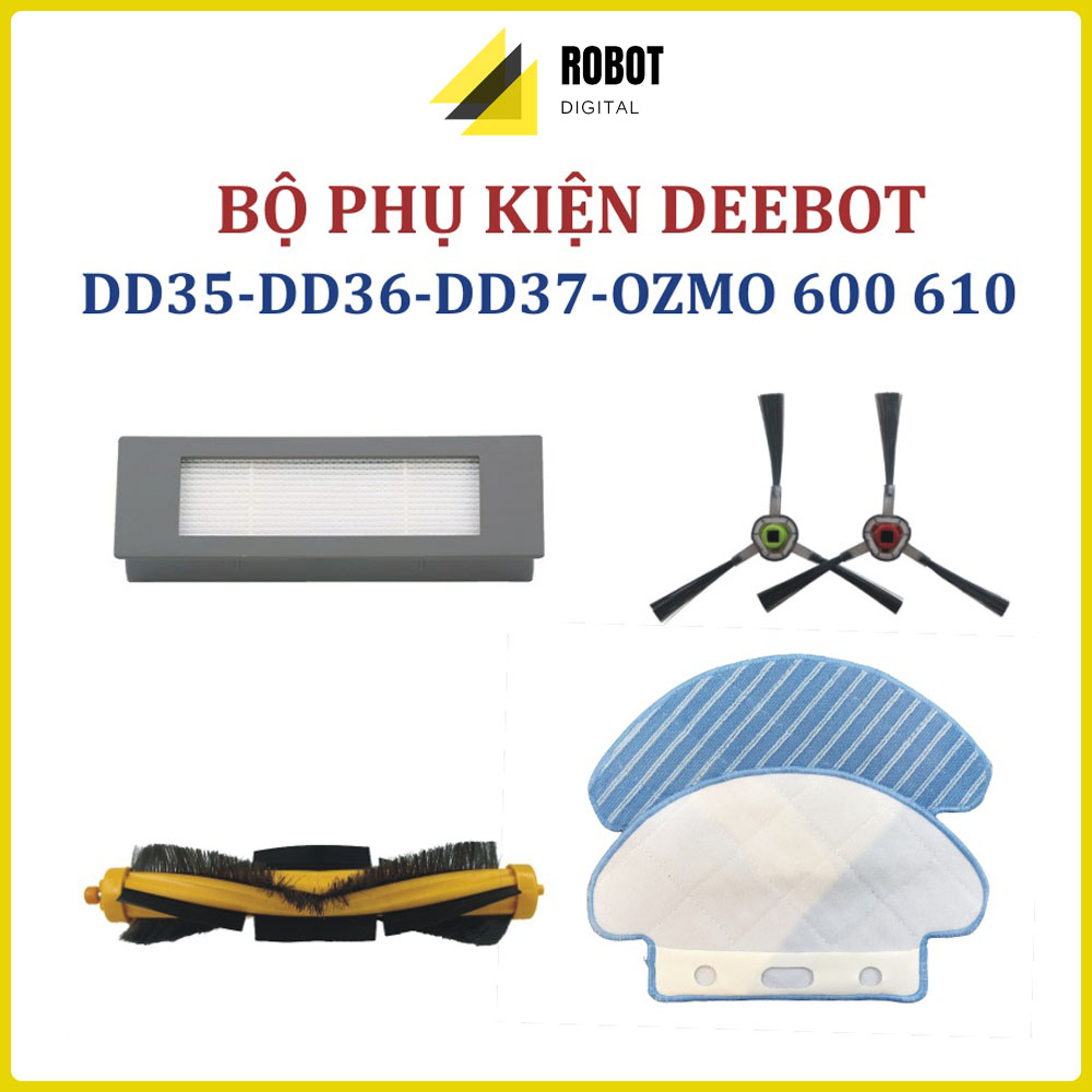 PHỤ KIỆN THAY THẾ - ROBOT ECOVACS DD35/ECOVACS DEEBOT 600