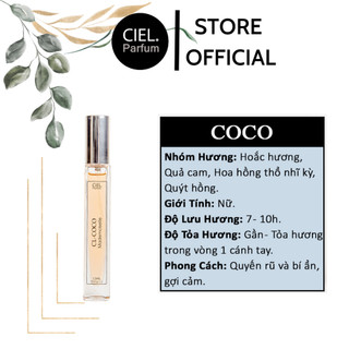 Nước hoa nữ CL COCO Mademoiselle cao cấp chính hãng CIEL Parfum phong cách quyến rũ, gợi cảm và đầy bí ẩn