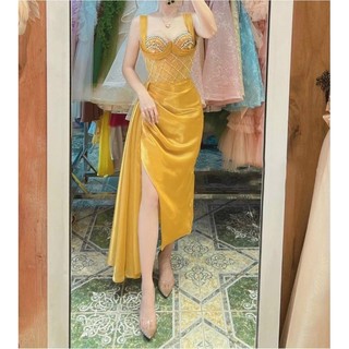 ĐẦM BODY NHŨ ÁNH ĐÍNH ĐÁ PHA LÊ