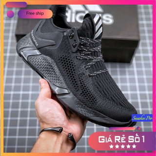 (Giày Alphabounce) Giày thể thao sneaker nam nữ Alphabounce Instinct M 2020 black đen full trang trọng (SIÊU KHUYẾN MẠI)