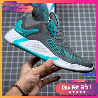 Giày thể thao sneaker nam nữ Alphabounce Instinct M 2020 xám xanh năng động, cá tính