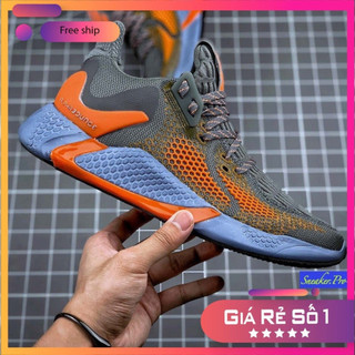(Alphabounce) Giày thể thao sneaker nam nữ Alphabounce Instinct M 2020 xám cam form chuẩn, cá tính, tốt nhất phân khúc