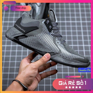 Giày thể thao nam nữ Alphabounce Instinct M 2020 black, Giày nam nữ màu xám tro cá tính