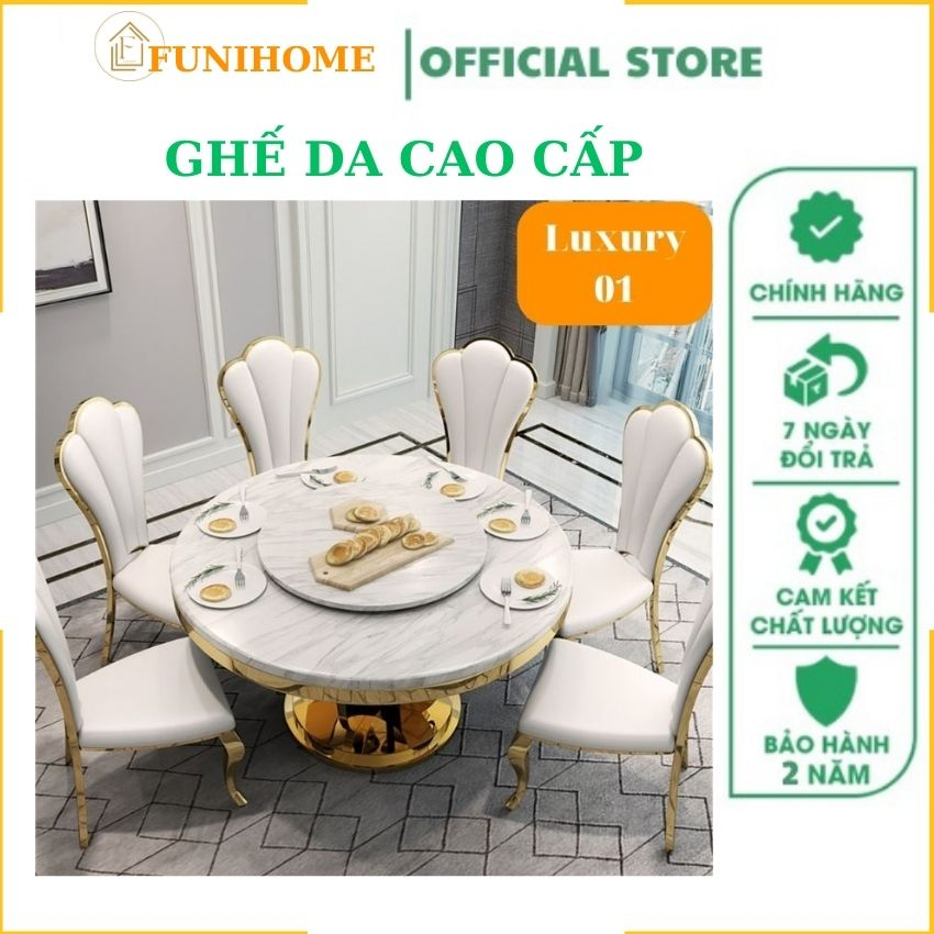 Ghế Luxury phong cách hoàng gia sang trọng, Ghế bàn ăn cao cấp (luxury.massage)