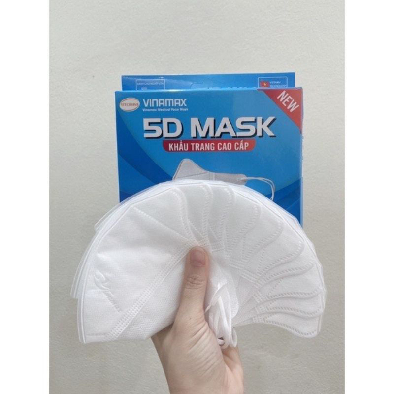 Khẩu trang 5D Mask Nam Anh - Vinamask cao cấp