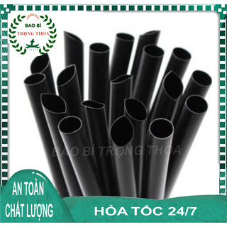 Ống hút trân châu đen 1 gói 500g