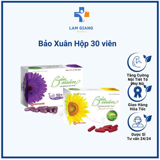 Bảo xuân Gold 30+ - Bảo xuân tím 50+ cân bằng nội tiết,gìn giữ nét xuân