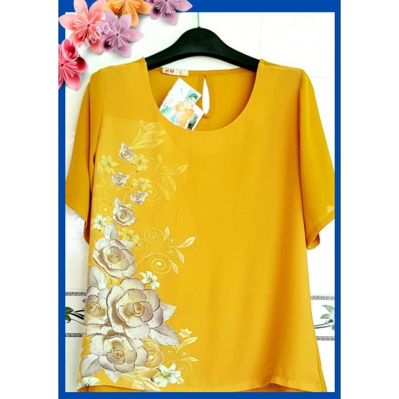 Áo trung niên nữ, trẻ trung, thời trang, size từ 56 đến 63 kg
