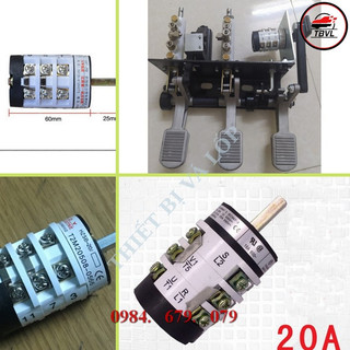 Công tắc đảo chiều máy ra vào lốp 20A hàng chuẩn giá tốt - Công tắc đảo chiều dùng chuyển đổi chiều quay mô tơ máy lốp