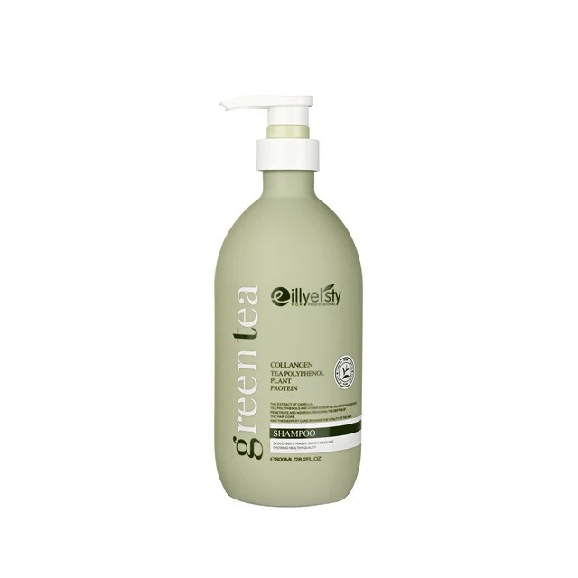 Dầu gội xả Eillyelsty Green Tea nuôi dưỡng tóc chắc khỏe, giảm xơ rối 800ml x2