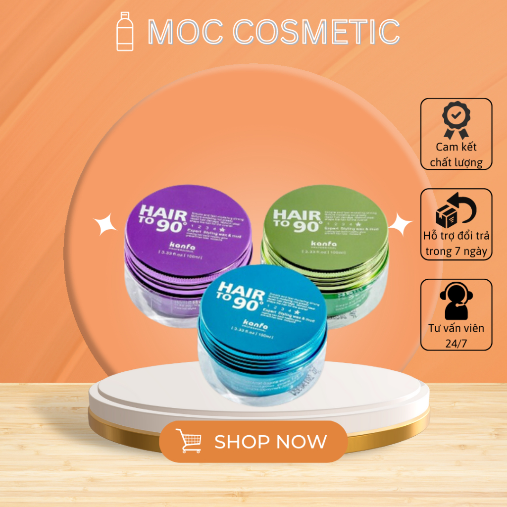 Sáp vuốt tóc Hair to 90 giữ nếp tốt
