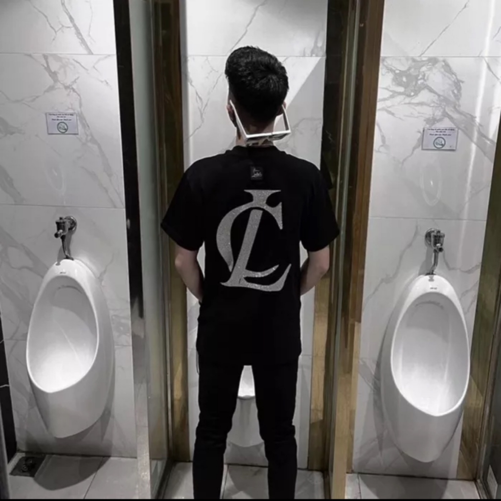 Áo Thun Kim Tuyến LOUBOUTIN Form Rộng Unisex Nam Nữ | BigBuy360 - bigbuy360.vn