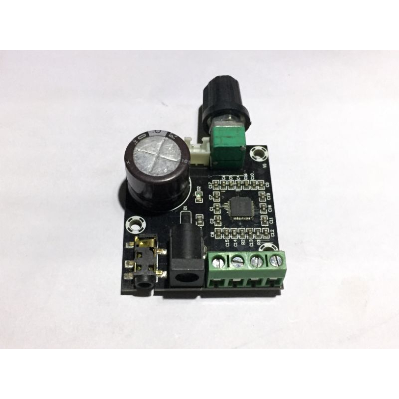 Mạch Loa Khuếch Đại Âm Thanh Pam8610 Class D Công Suất 15w x 15w (Nguồn 12V) Bass Căng Có Triết Áp Tăng Giảm Âm Lượng