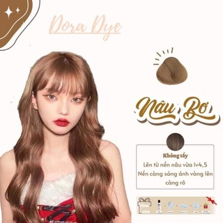 Combo nhuộm tóc 5 món màu Nâu Bơ