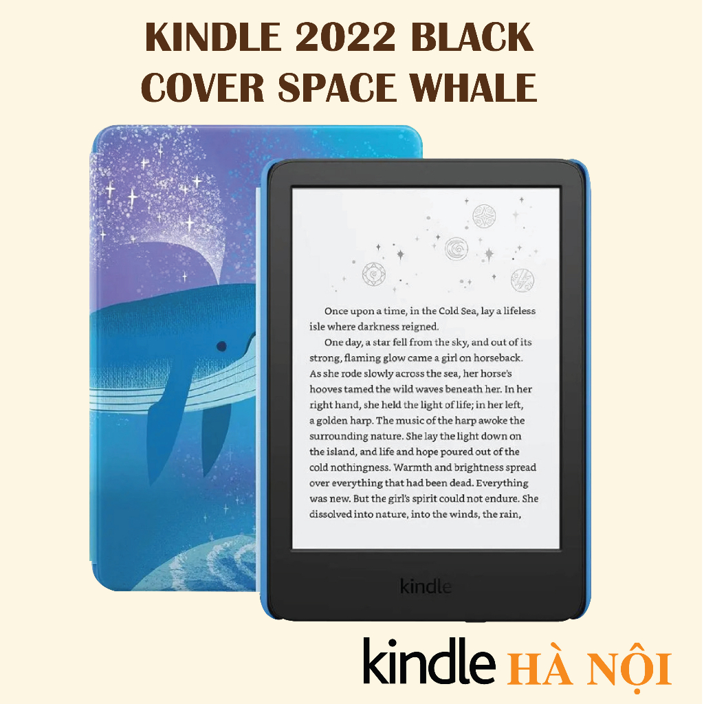 New 100%| Máy đọc sách Kindle 2022 màn hình 6 inch, độ phân giải 300ppi, dung Lượng 16GB, cổng sạc type C | BigBuy360 - bigbuy360.vn