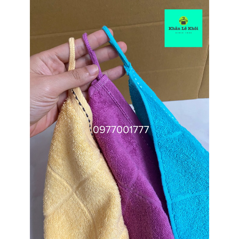 Khăn tay Songwol cao cấp có móc treo tiện dụng - 100% cotton nhập khẩu cao cấp - Thấm hút tốt - Nhiều mẫu đẹp