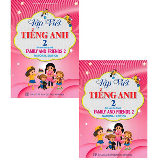 Sách - Tập viết tiếng anh lớp 2  (Biên Soạn Theo Bộ Sách Family And Friends 2 National Edition)